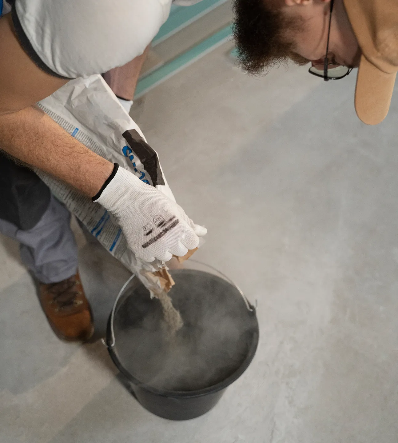 micro cement flooring converted