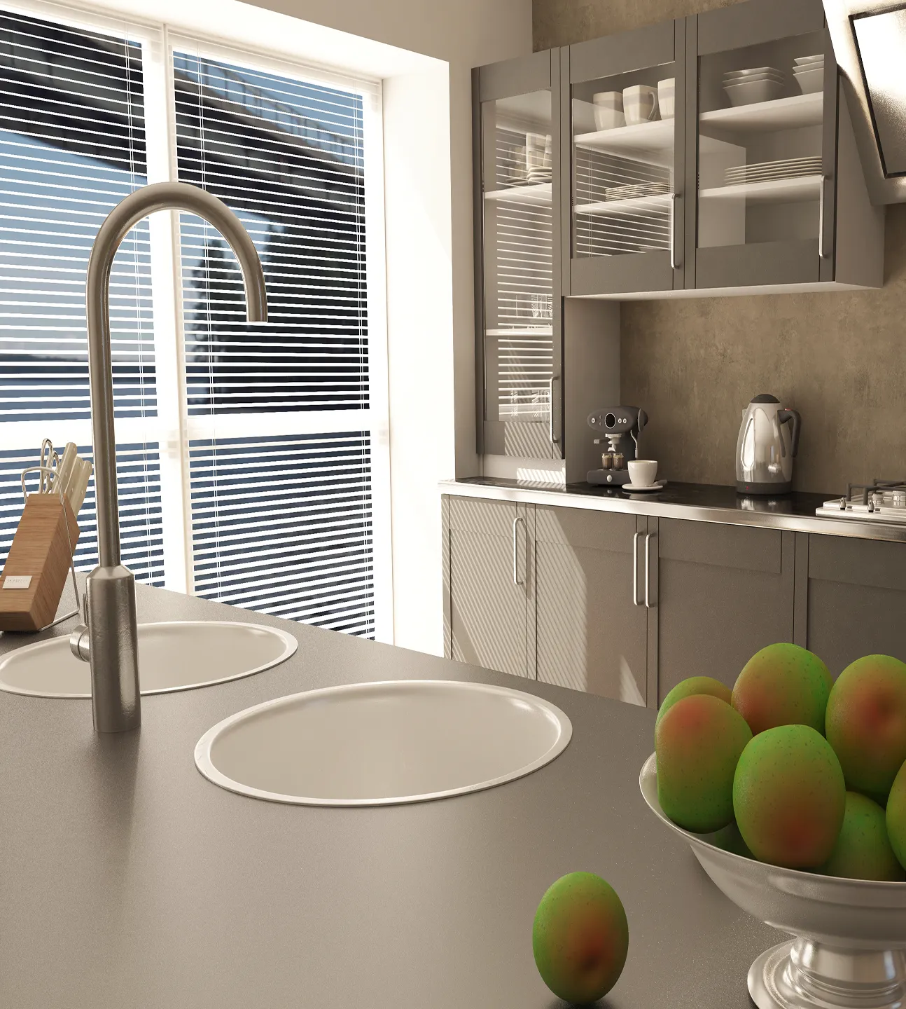 micro cement kitchens & countertops converted